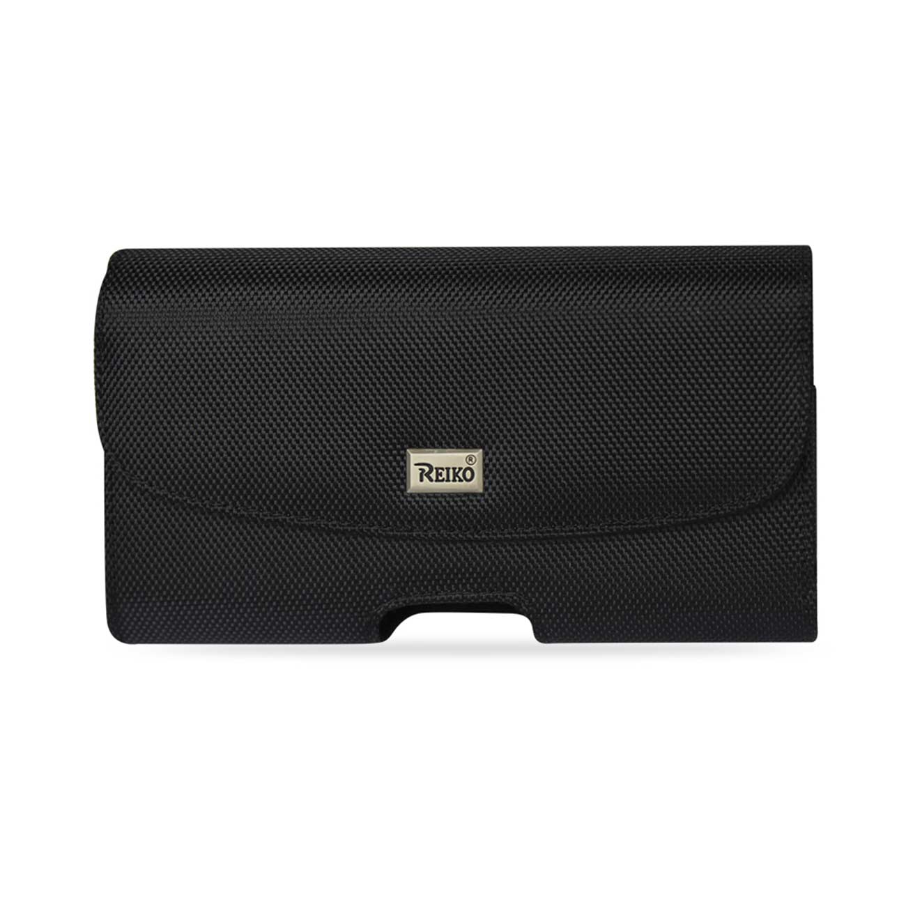 Reiko Horizontal Rugged Pouch (Black)