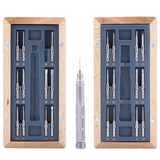 Wooden Box Screwdriver Set