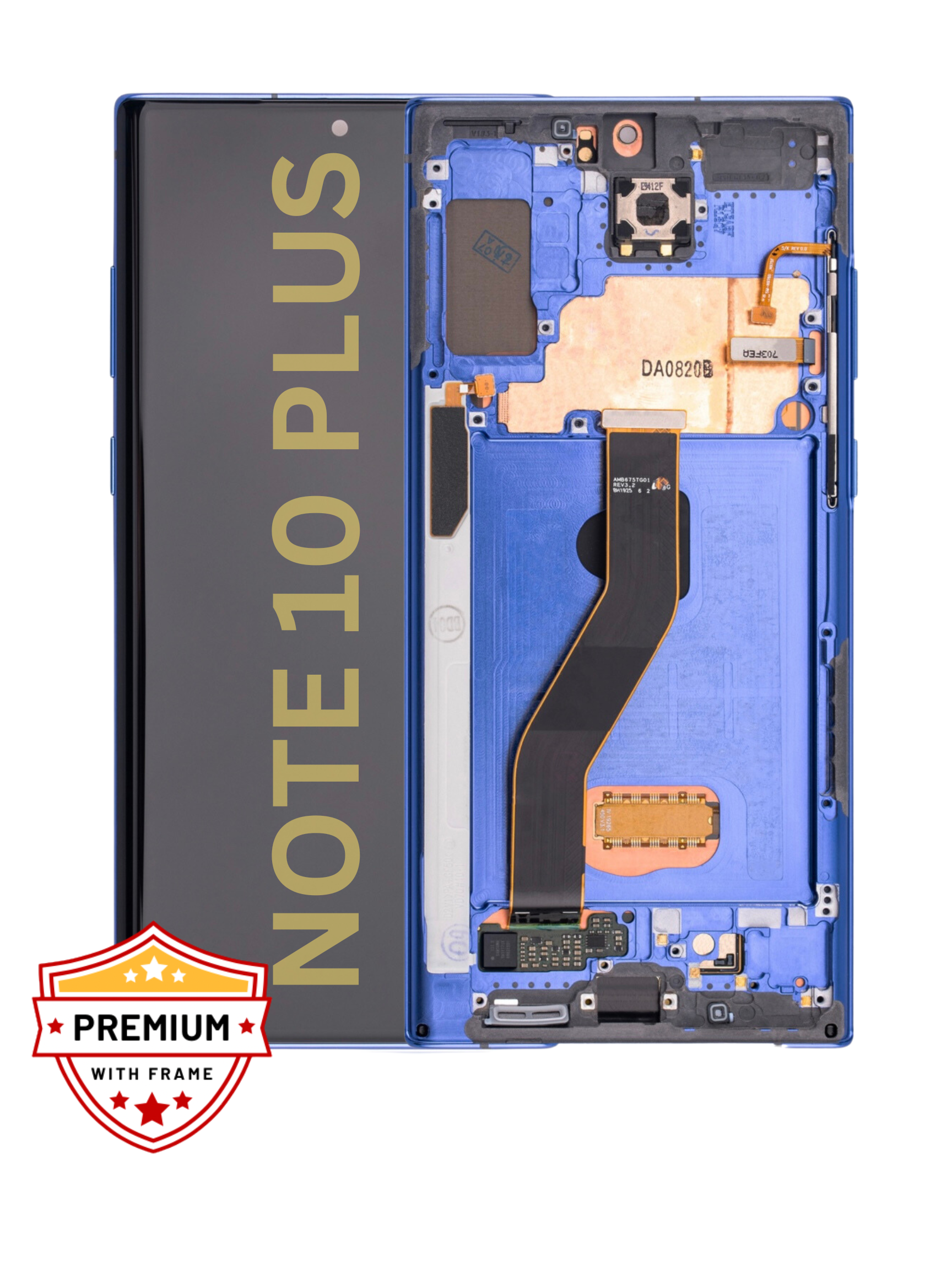 [Refurbished] Samsung Galaxy Note 10 Plus OLED Display with Frame (Aura Glow)