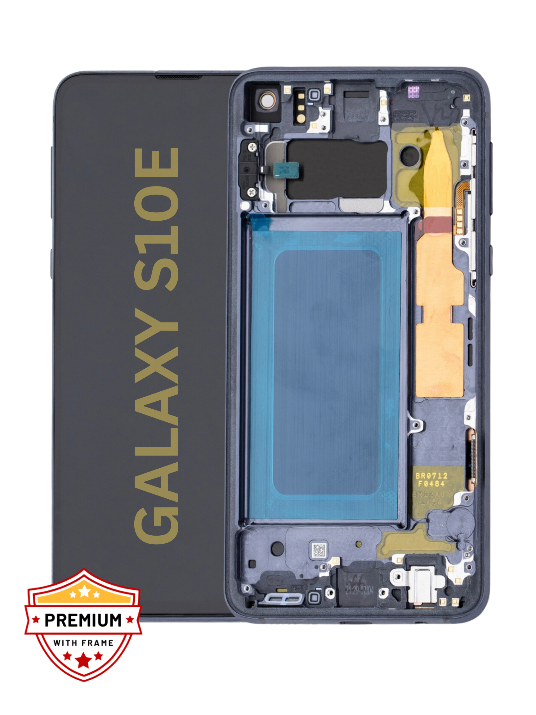 (Refurbished) Samsung Galaxy S10e OLED Display with Frame (Black)