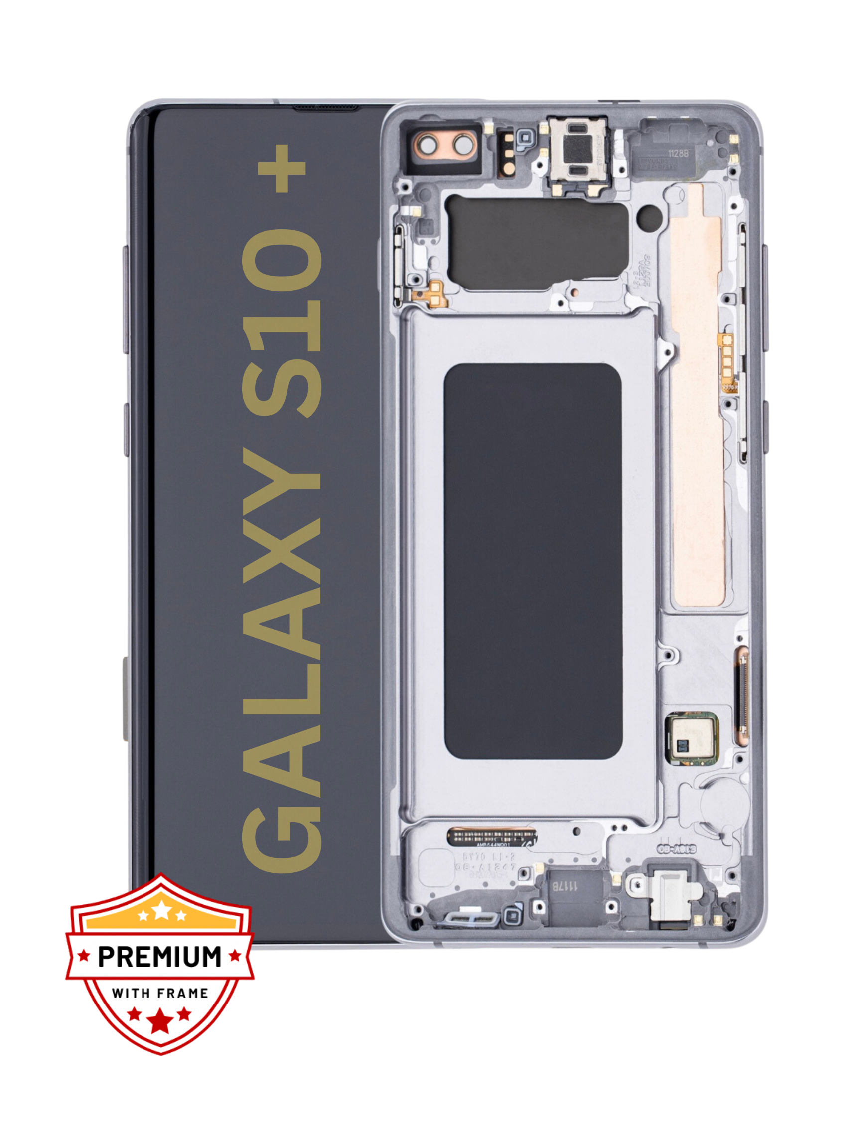 (Refurbished) Samsung Galaxy S10 Plus OLED Display with Frame (Green)