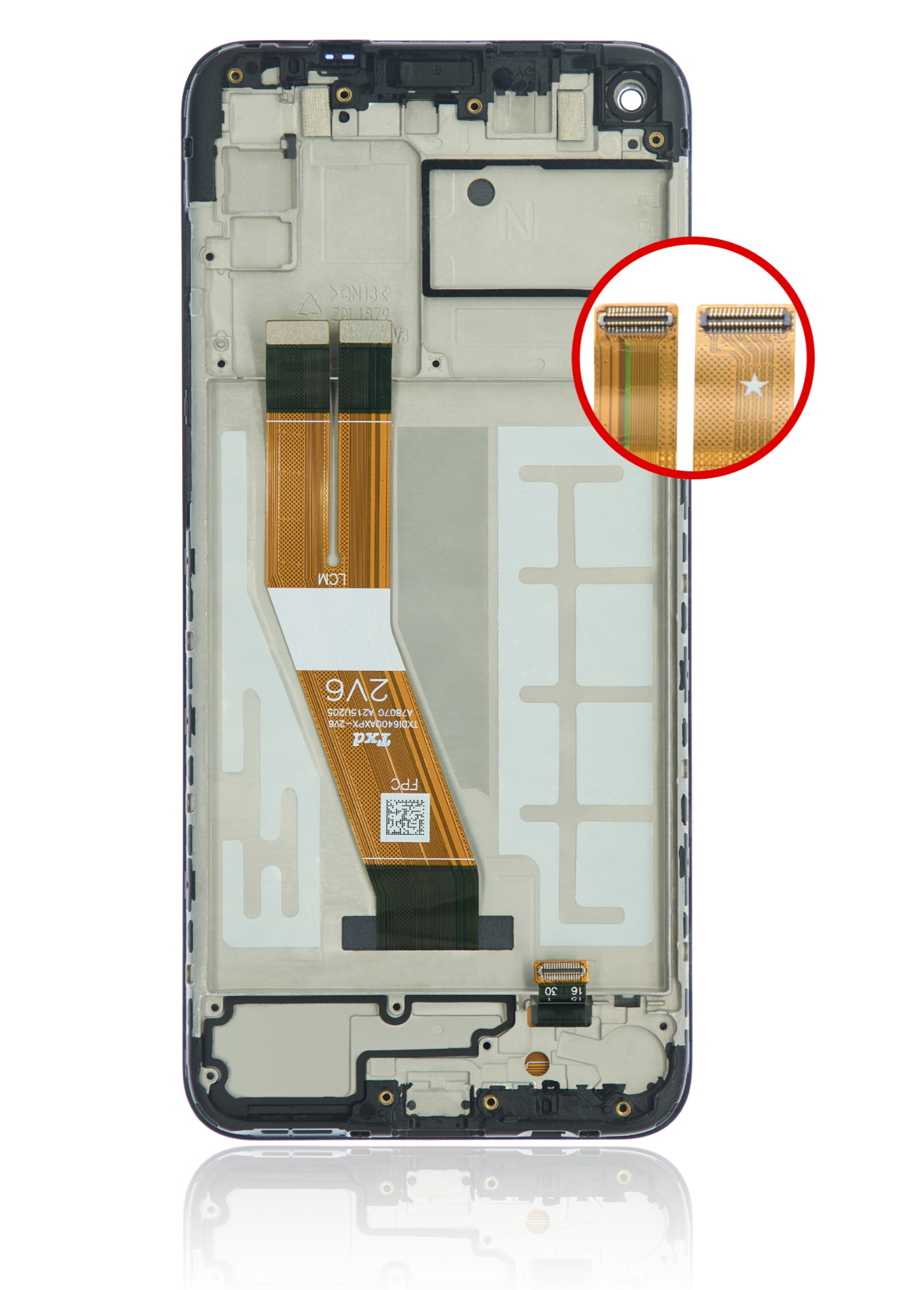 Samsung Galaxy A11 LCD Display With Frame (A115-2020 ; Premium)(161.5mm)