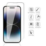 Premium (10 Pack) 0.33mm 2.5D Tempered Glass for iPhone 14 Pro