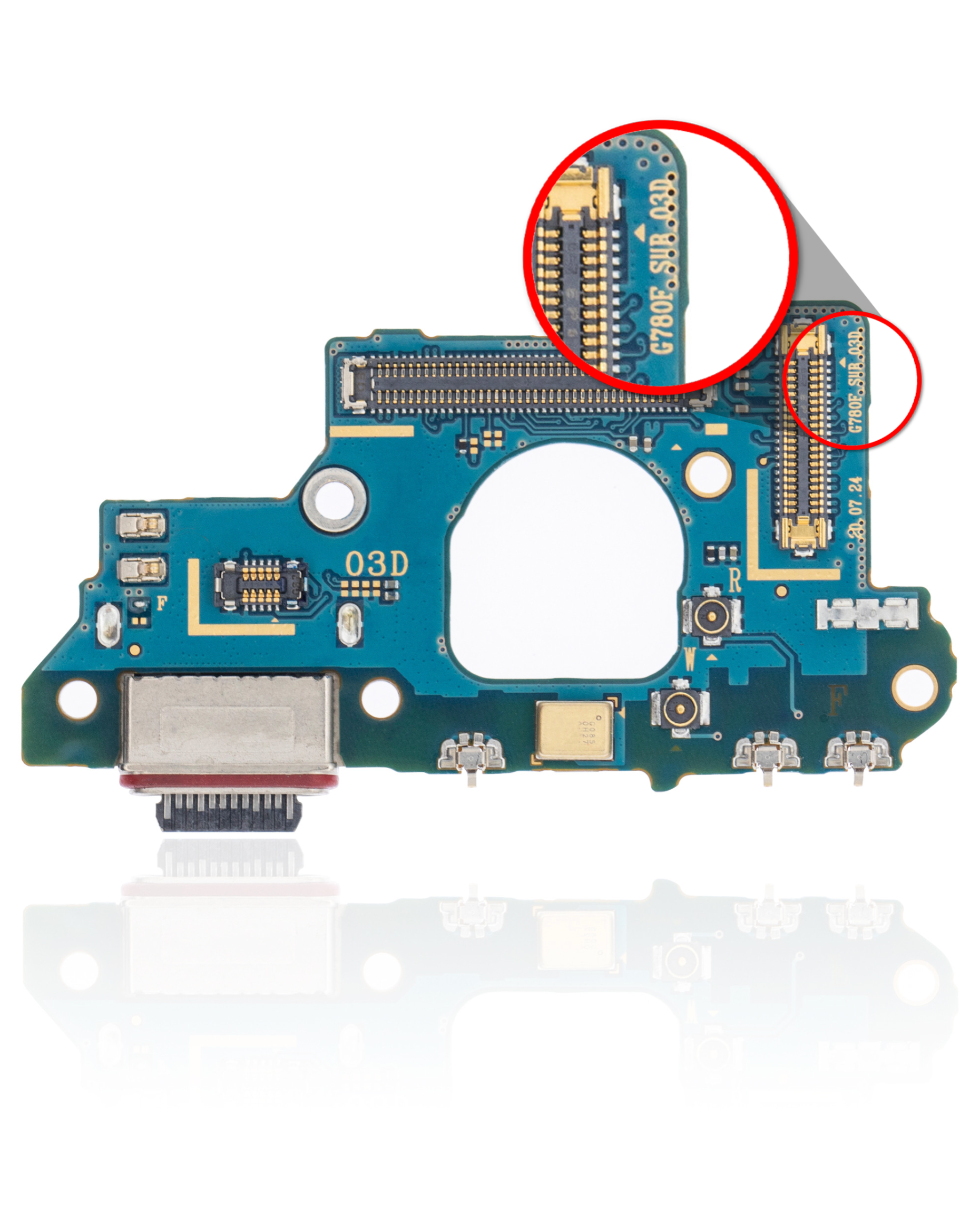 SAMSUNG GALAXY S20 FE [4G] CHARGING PORT WITH PCB BOARD (ALL MODELS)
