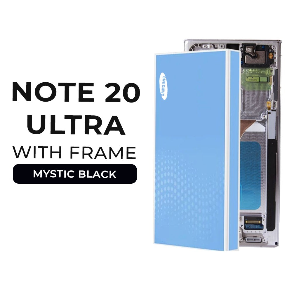 [Service Pack] Samsung Galaxy Note 20 Ultra OLED Display with Frame (Mystic Black)