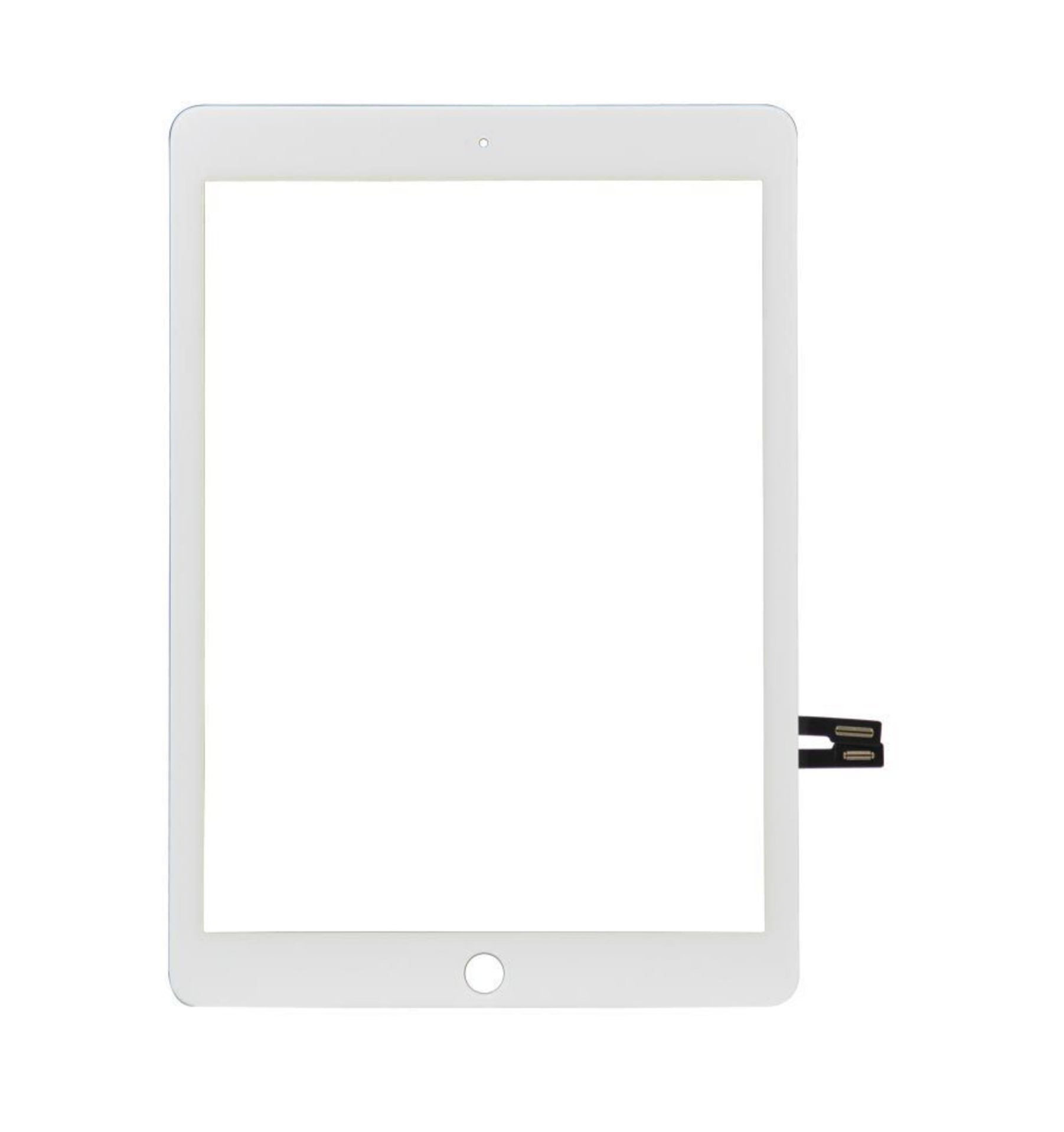 Premium - iPad 6 Glass Digitizer Assembly without Home Button (White)