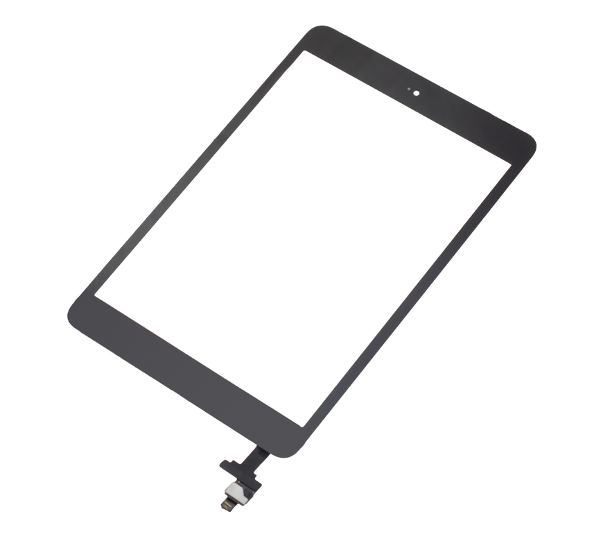 iPad Mini 1/2 Premium Glass Digitizer Assembly with Home Button (Black)