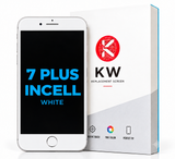 iPhone 7 PLUS INCELL white replacement screen with KW packaging