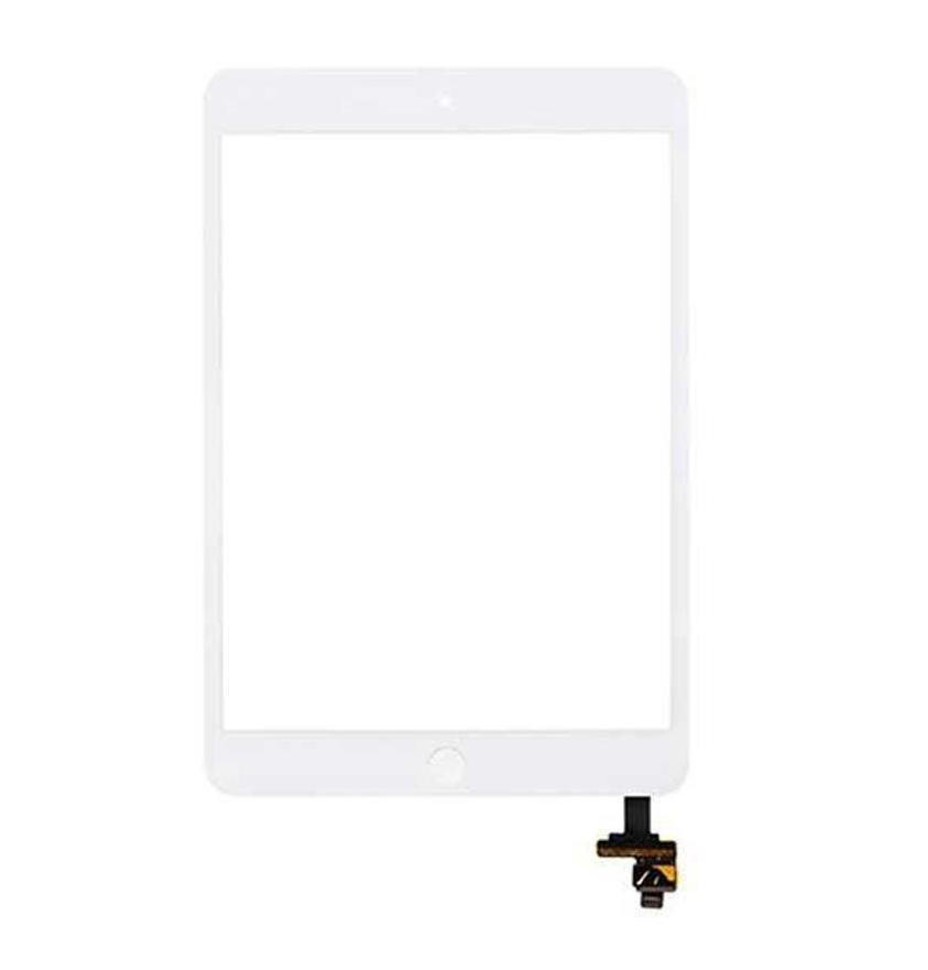 iPad Mini 1/2 Premium Glass Digitizer Assembly with Home Button (White)