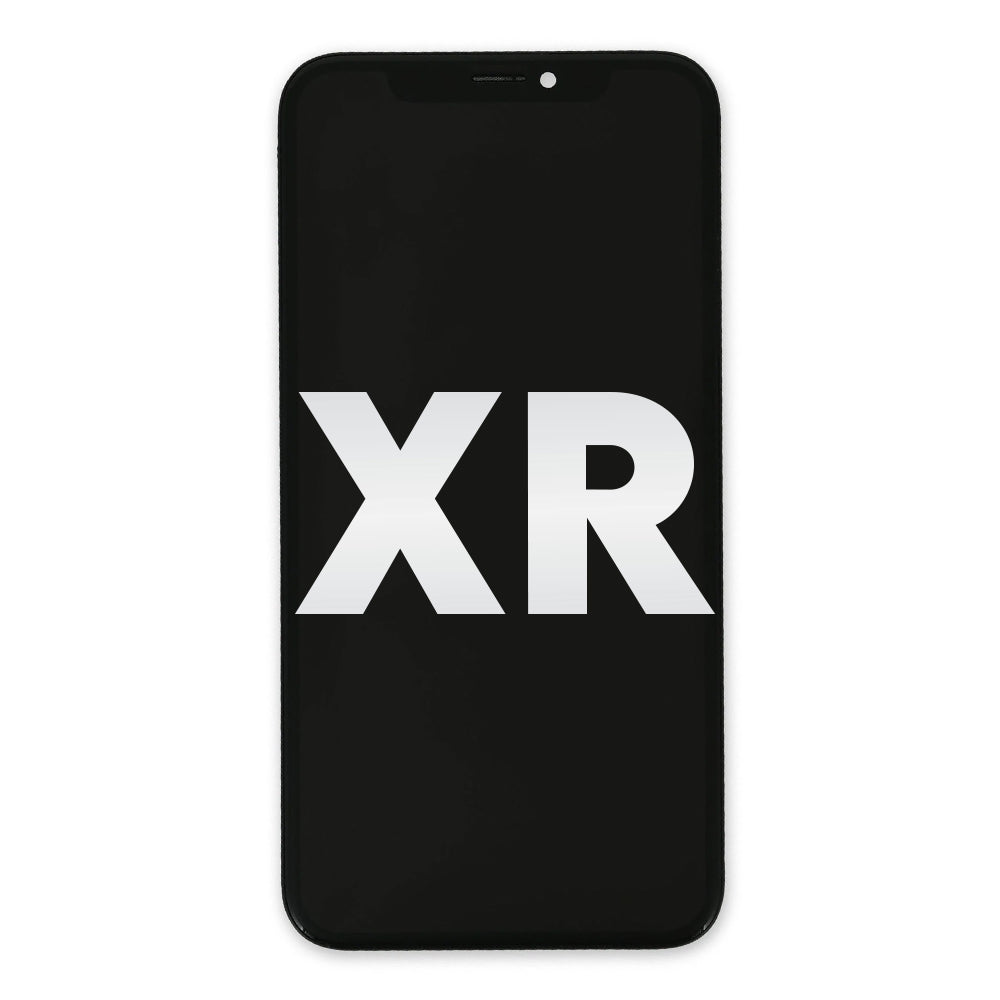 iPhone XR LCD Screen w/Metal Plate (Premium w/Damage Warranty)