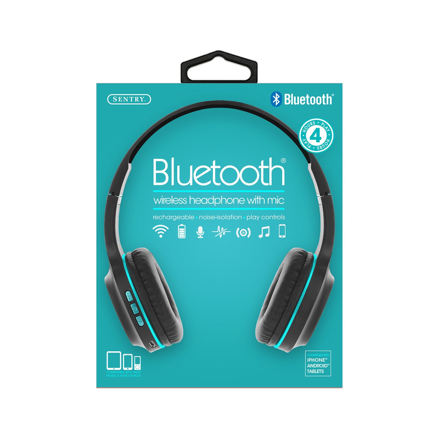 Industries BT105: Bluetooth Wireless Headphone With Mic Green