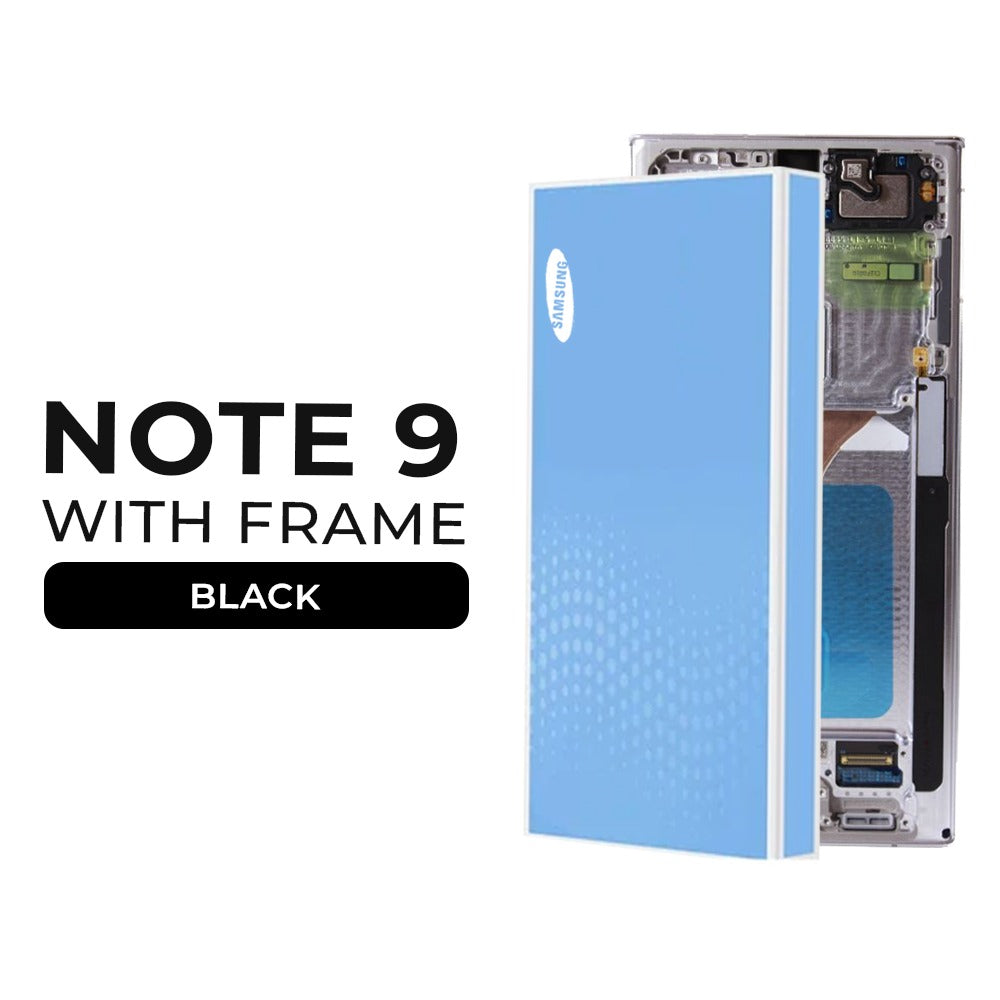 [Refurbished] Samsung Galaxy Note 9 OLED Display with Frame (Black)