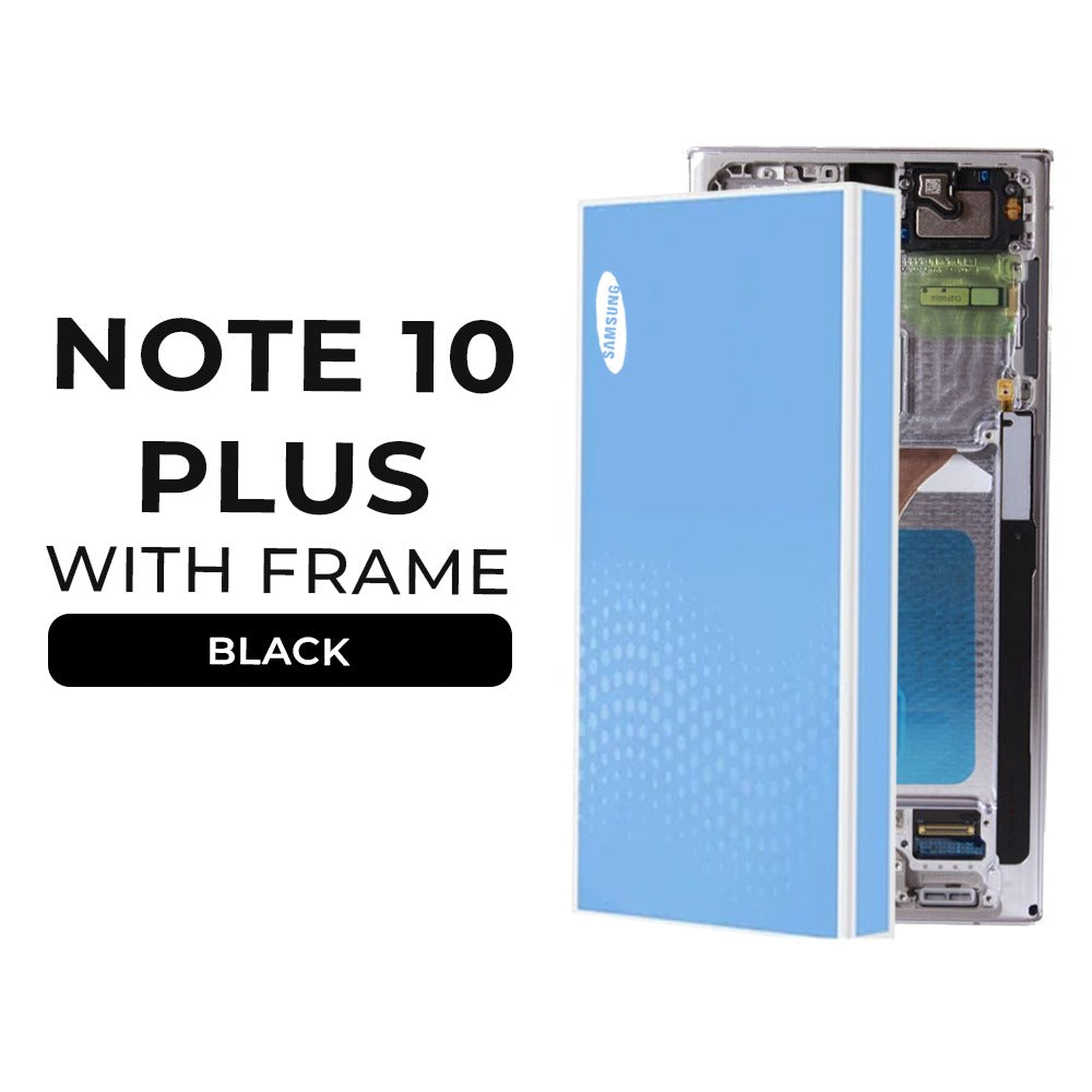 [Refurbished] Samsung Galaxy Note 10 Plus OLED Display with Frame (Black)