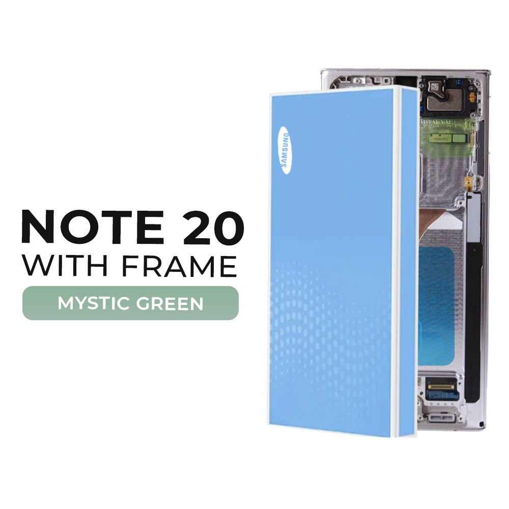[Refurbished] Samsung Galaxy Note 20 OLED Display with Frame (Mystic Green)